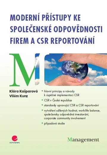 Obálka knihy Moderní přístupy ke společenské odpovědnosti firem a CSR reportování