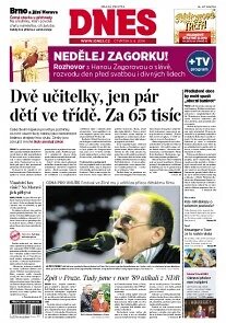 Obálka e-magazínu MF Dnes Brno a Jižní Morava - 5.6.2014