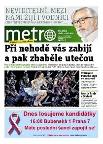 Obálka e-magazínu deník METRO 6.8.2014