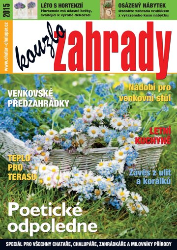 Obálka e-magazínu Kouzlo zahrady 2015