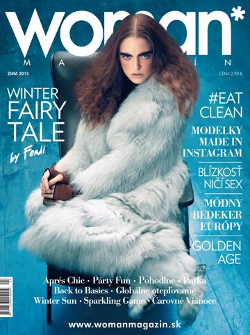 Obálka e-magazínu Woman magazín zima 2015