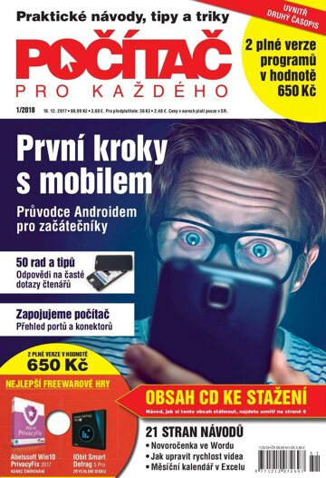 Obálka e-magazínu Počítač pro každého 1/2018
