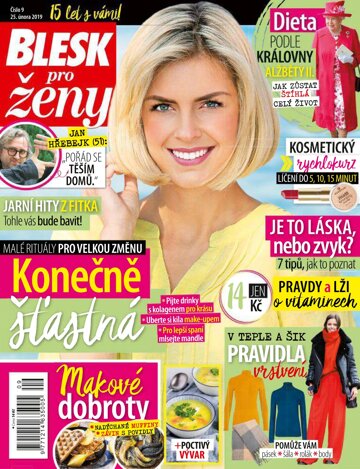 Obálka e-magazínu Blesk pro ženy 5/2019