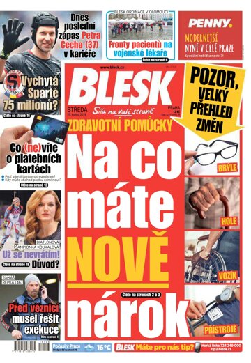 Obálka e-magazínu Blesk 29.5.2019