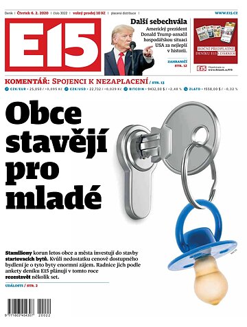 Obálka e-magazínu E15 6.2.2020