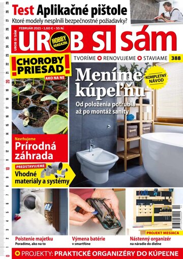 Obálka e-magazínu Urob si sám 2/2021