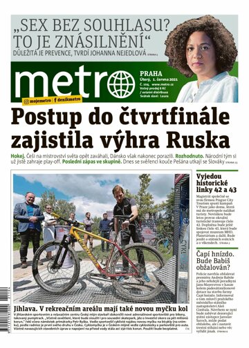 Obálka e-magazínu deník METRO 1.6.2021