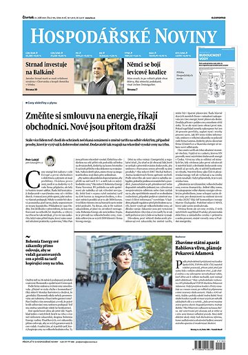 Obálka e-magazínu Hospodářské noviny 185 - 23.9.2021