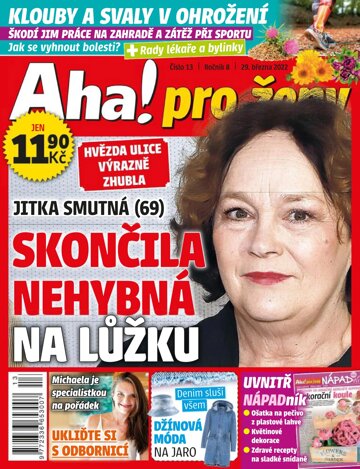 Obálka e-magazínu AHA! pro ženy 13/2022