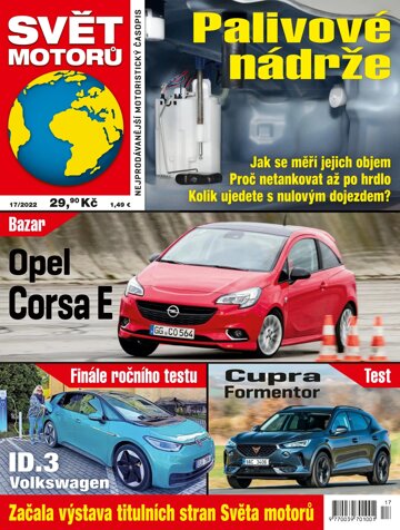 Obálka e-magazínu Svět motorů 17/2022