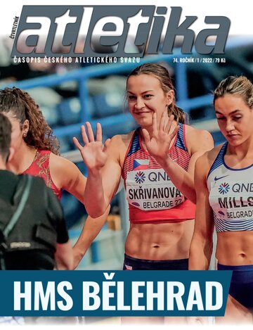 Obálka e-magazínu ATLETIKA 1/2022