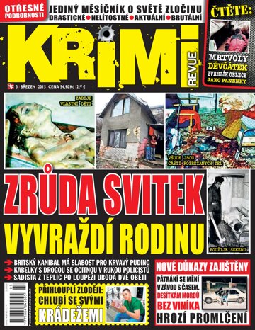 Obálka e-magazínu Krimi revue 3/15