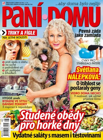 Obálka e-magazínu Paní domu 8/17