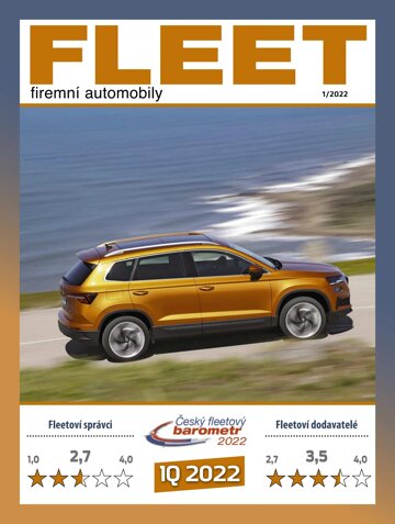 Obálka e-magazínu FLEET firemní automobily 1/2022
