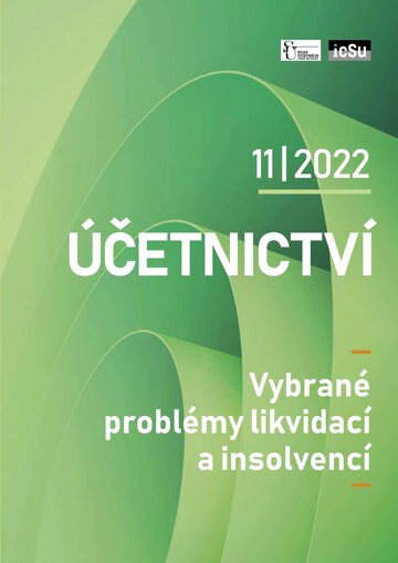 Obálka e-magazínu Účetnictví 11/2022