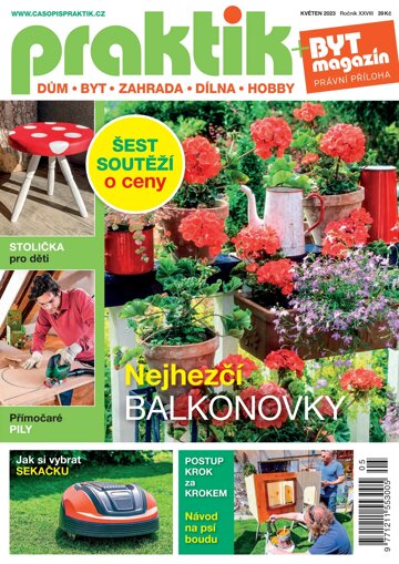 Obálka e-magazínu PRAKTIK & příloha Byt magazín 5/2023