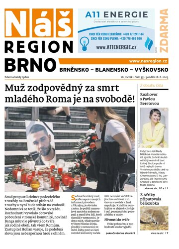 Obálka e-magazínu Náš Region - Brno 35/2023