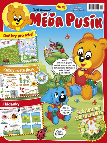 Obálka e-magazínu Méďa Pusík 4/2024