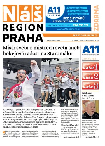 Obálka e-magazínu Náš Region - Praha 23/2024