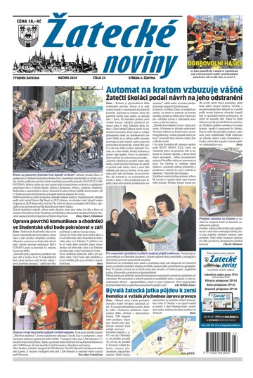 Obálka e-magazínu Žatecké noviny 23/24