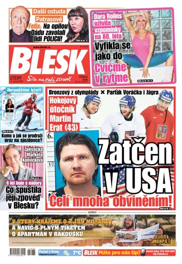 Obálka e-magazínu Blesk 11.2.2025
