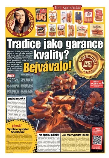 Obálka e-magazínu Blesk Tv magazín - 11.04.2025