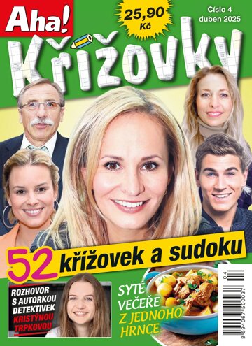 Obálka e-magazínu Aha! křížovky 4/2025