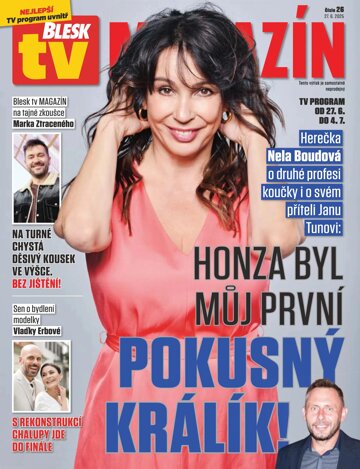 Obálka e-magazínu Blesk Tv magazín - 27.06.2025