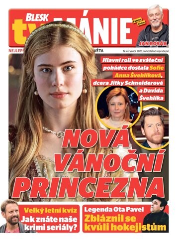 Obálka e-magazínu Blesk Tv manie 12.7.2025
