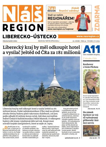 Obálka e-magazínu Náš Region - Ústecko 32/2025