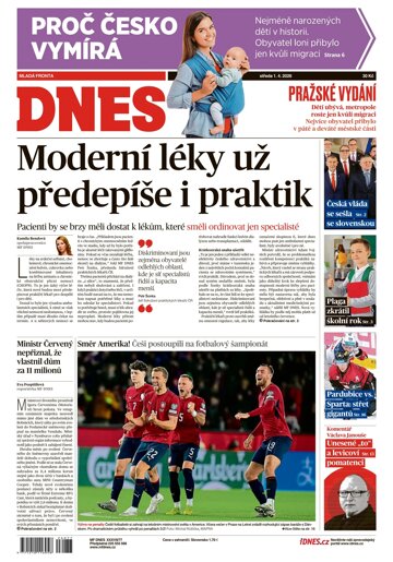 Obálka e-magazínu MF Dnes 1.4.2026
