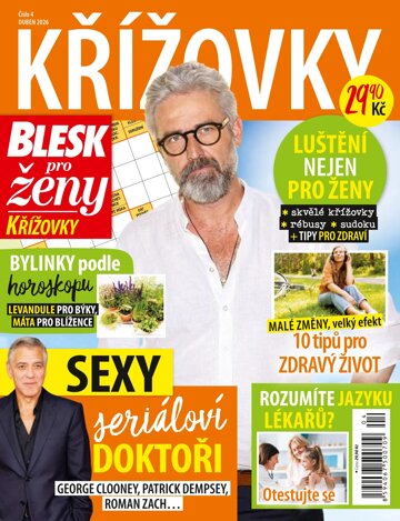 Obálka e-magazínu Blesk pro ženy Křížovky 4/2026