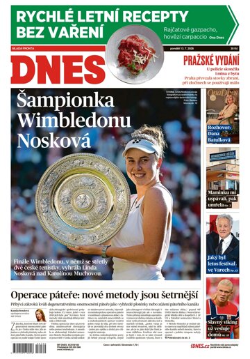 Obálka e-magazínu MF Dnes 13.7.2026