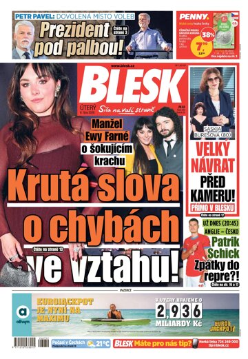 Obálka e-magazínu Blesk 6.10.2026