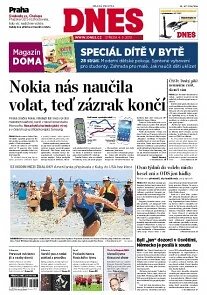 Obálka e-magazínu MF Dnes 4.9.2013