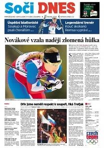 Obálka e-magazínu Soči DNES - 11.2.2014