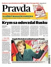Obálka e-magazínu Pravda 7.3.2014