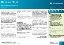 Obálka e-magazínu Daně na dlani 0814