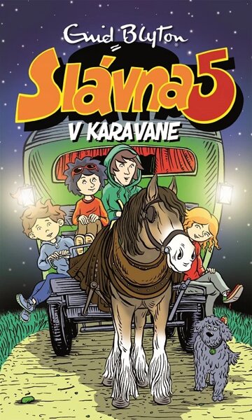 Obálka knihy Slávna päťka v karavane