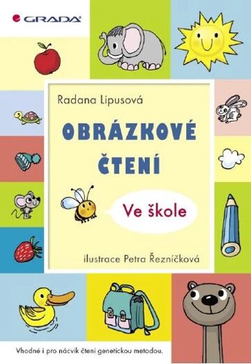 Obálka knihy Obrázkové čtení  - Ve škole