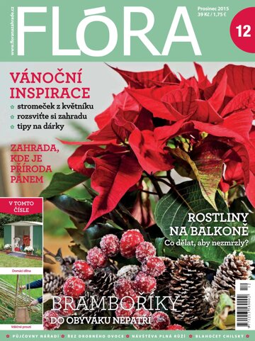Obálka e-magazínu Flóra 12/2015