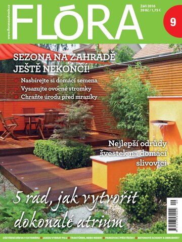 Obálka e-magazínu Flóra 9/2016
