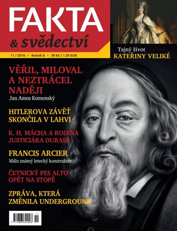 Obálka e-magazínu Fakta a svědectví 11/2016