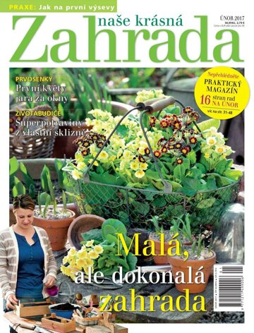 Obálka e-magazínu Naše krásná zahrada 2/2017