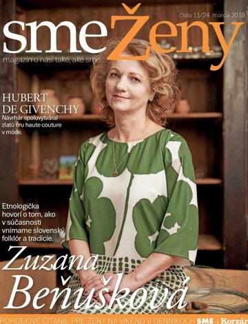Obálka e-magazínu SME Ženy 23/3/2018