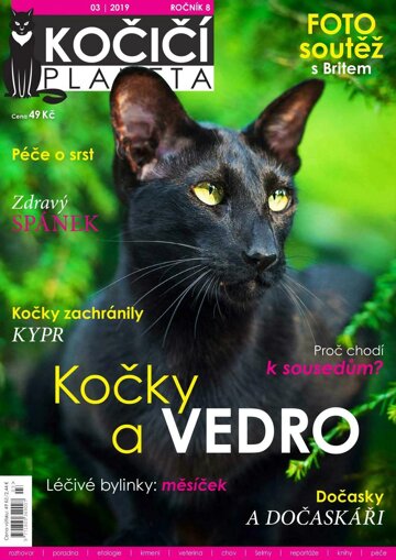 Obálka e-magazínu Kočičí planeta 3/2019