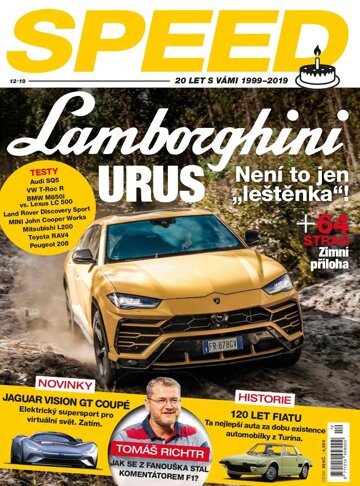 Obálka e-magazínu Speed 12/2019