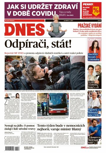 Obálka e-magazínu MF Dnes 8.3.2021