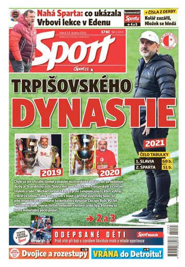 Obálka e-magazínu Sport 13.4.2021