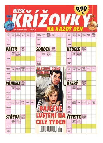 Obálka e-magazínu Blesk křížovky na každý den 21/2021
